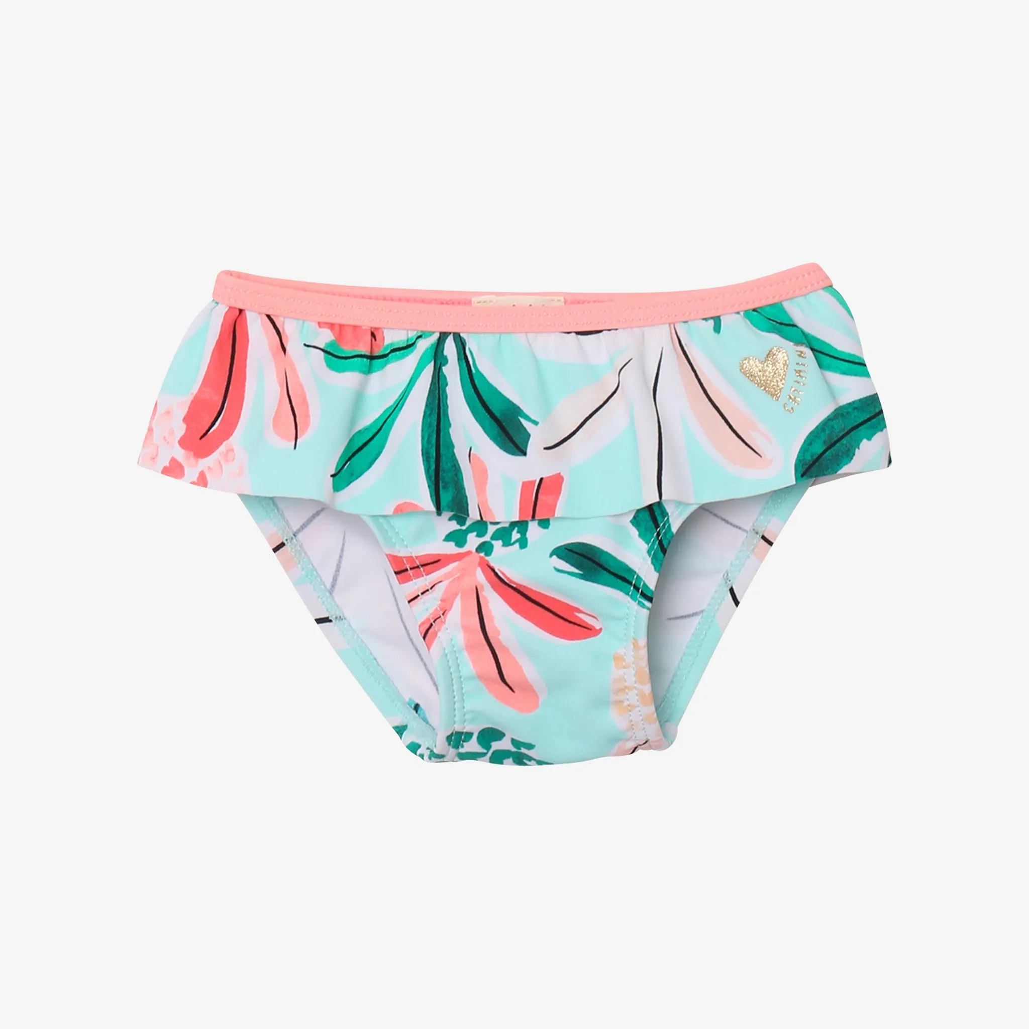 Baby girl pineapple bikini bottom