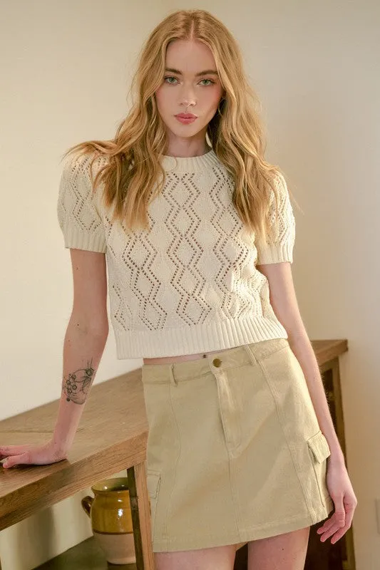Cargo Mini Skirt