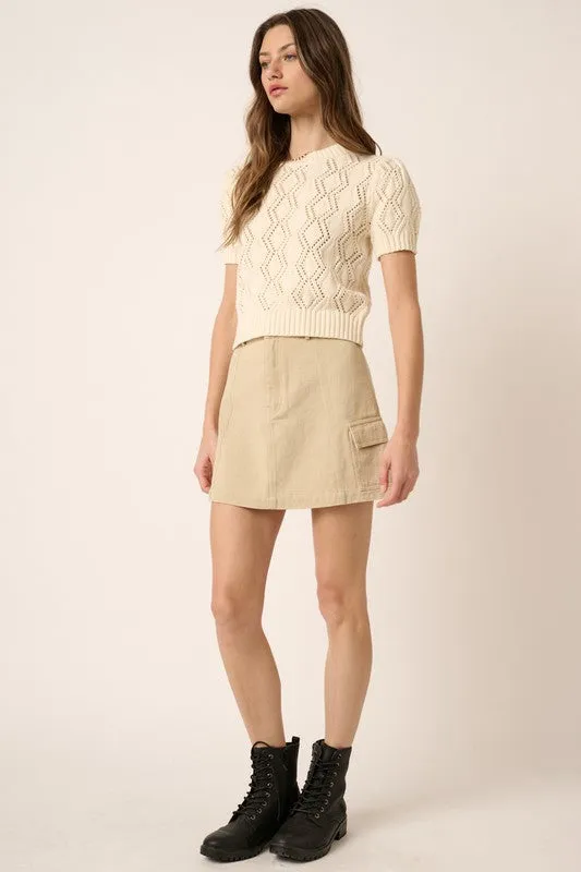 Cargo Mini Skirt