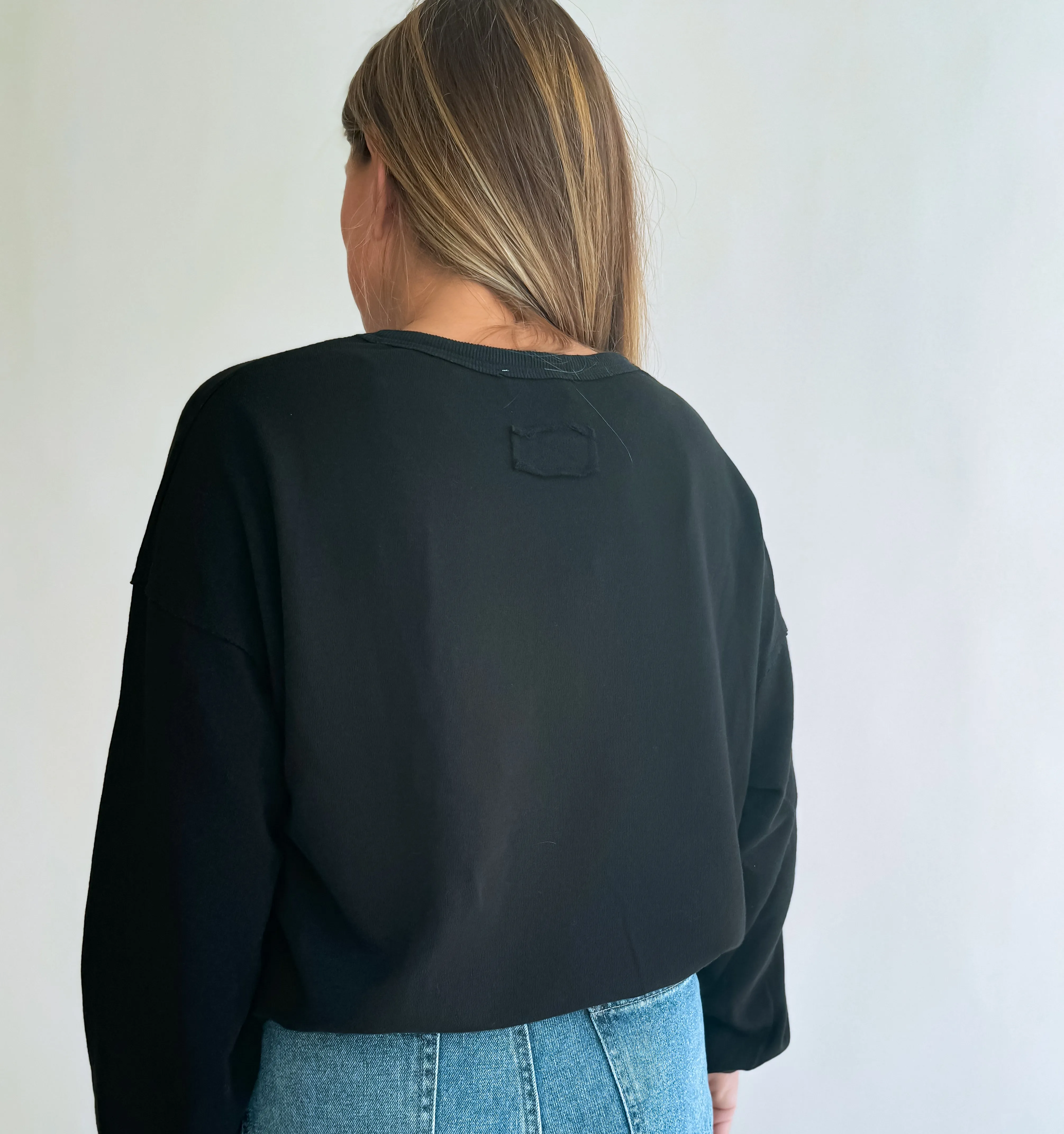 Casual Color Block Sweatshirt