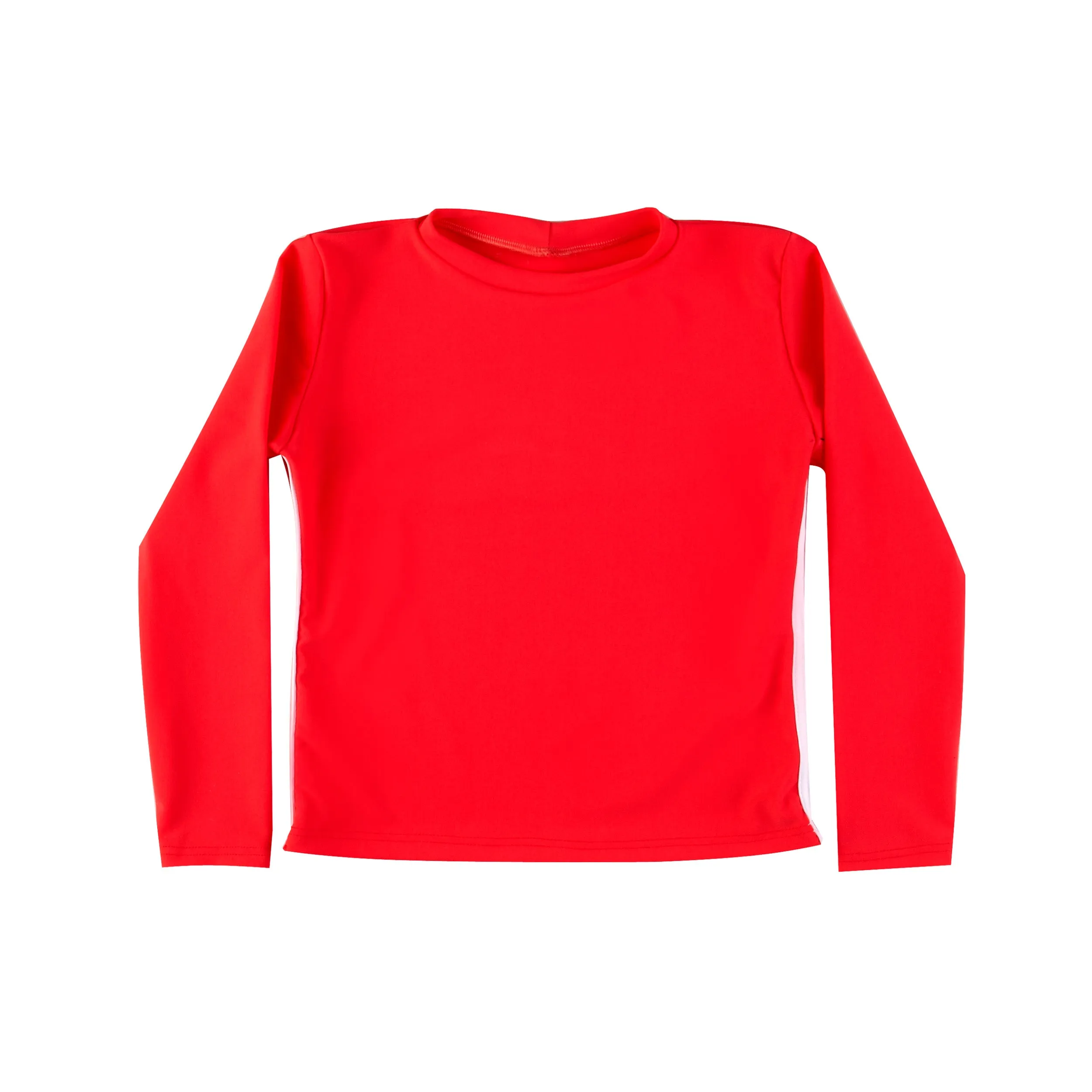 GIRL'S ANTI-UV   RASHGUARD CORAL