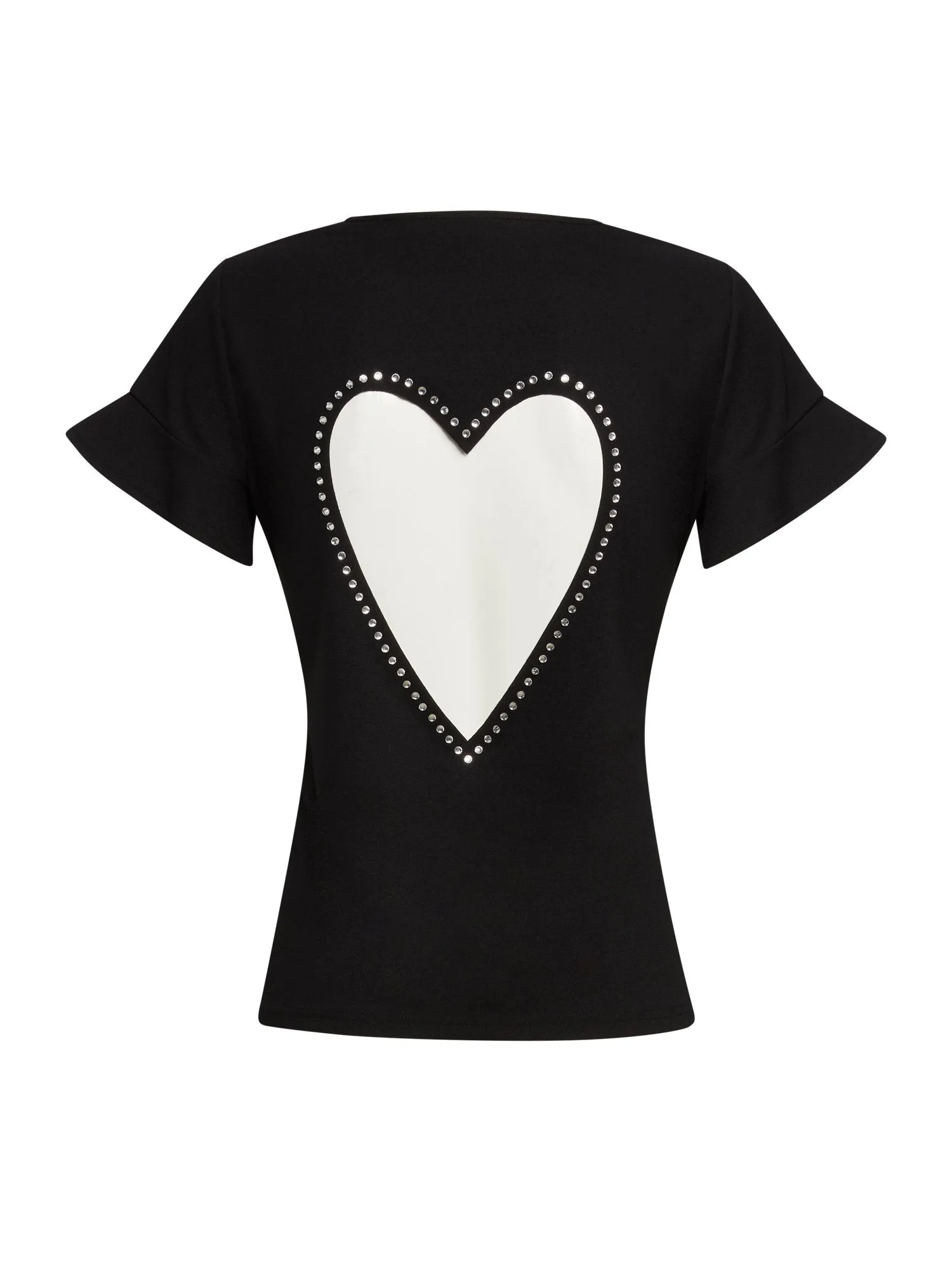 Heart Cut-Out Tee