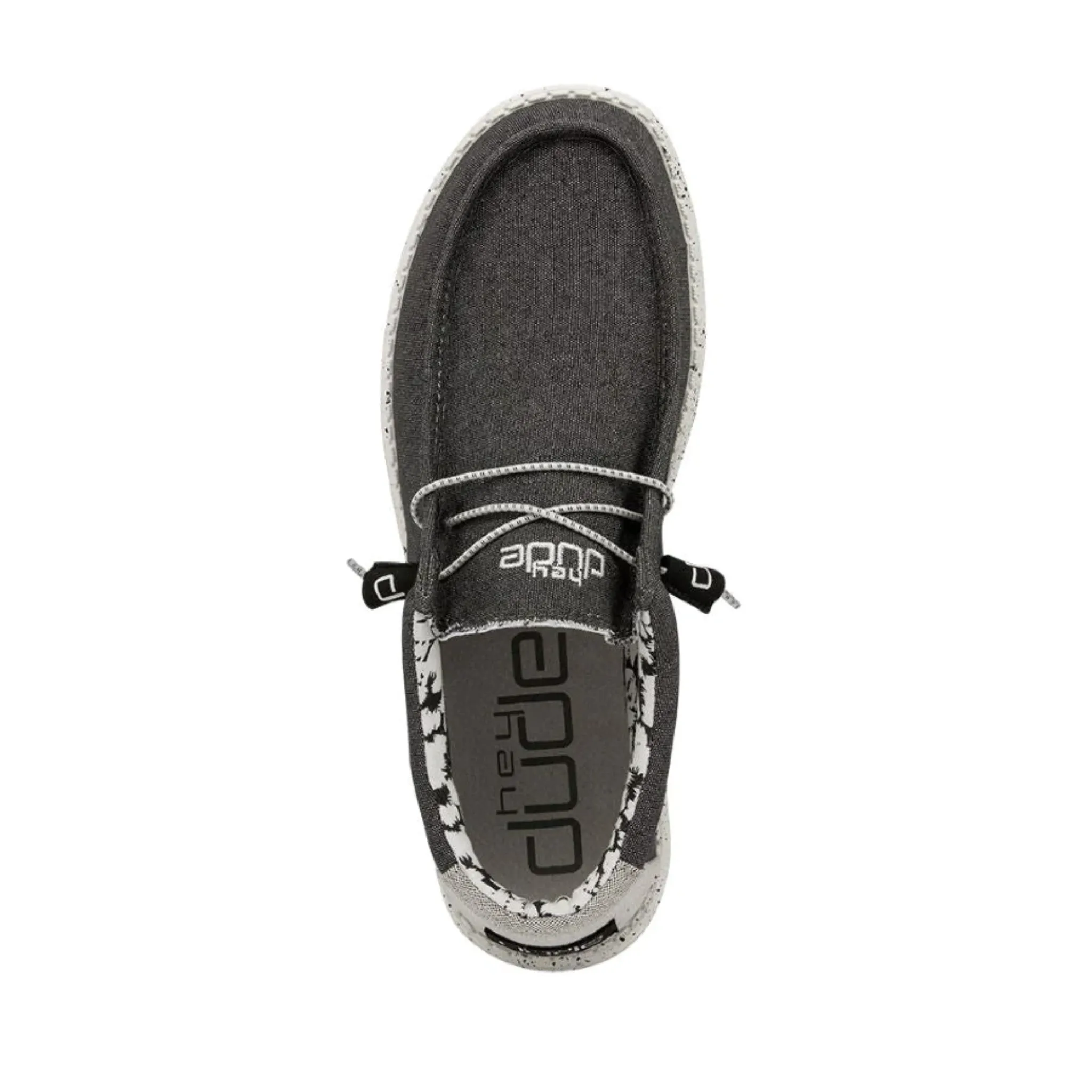 HEY DUDE WALLY STRETCH OPAL BLACK - 400221HX
