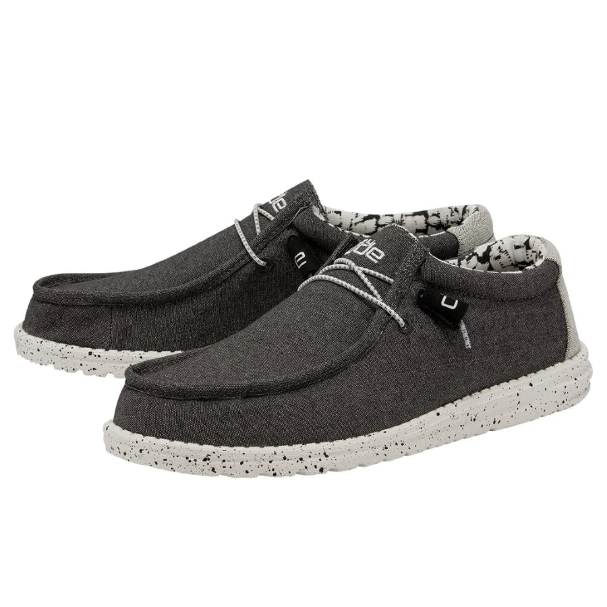 HEY DUDE WALLY STRETCH OPAL BLACK - 400221HX
