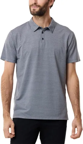 INTO THE AM Performance Dri Fit Polo Shirts for Men S-4XL - Quick Dry Moisture Wicking Athletic Sport Collar Work Shirts