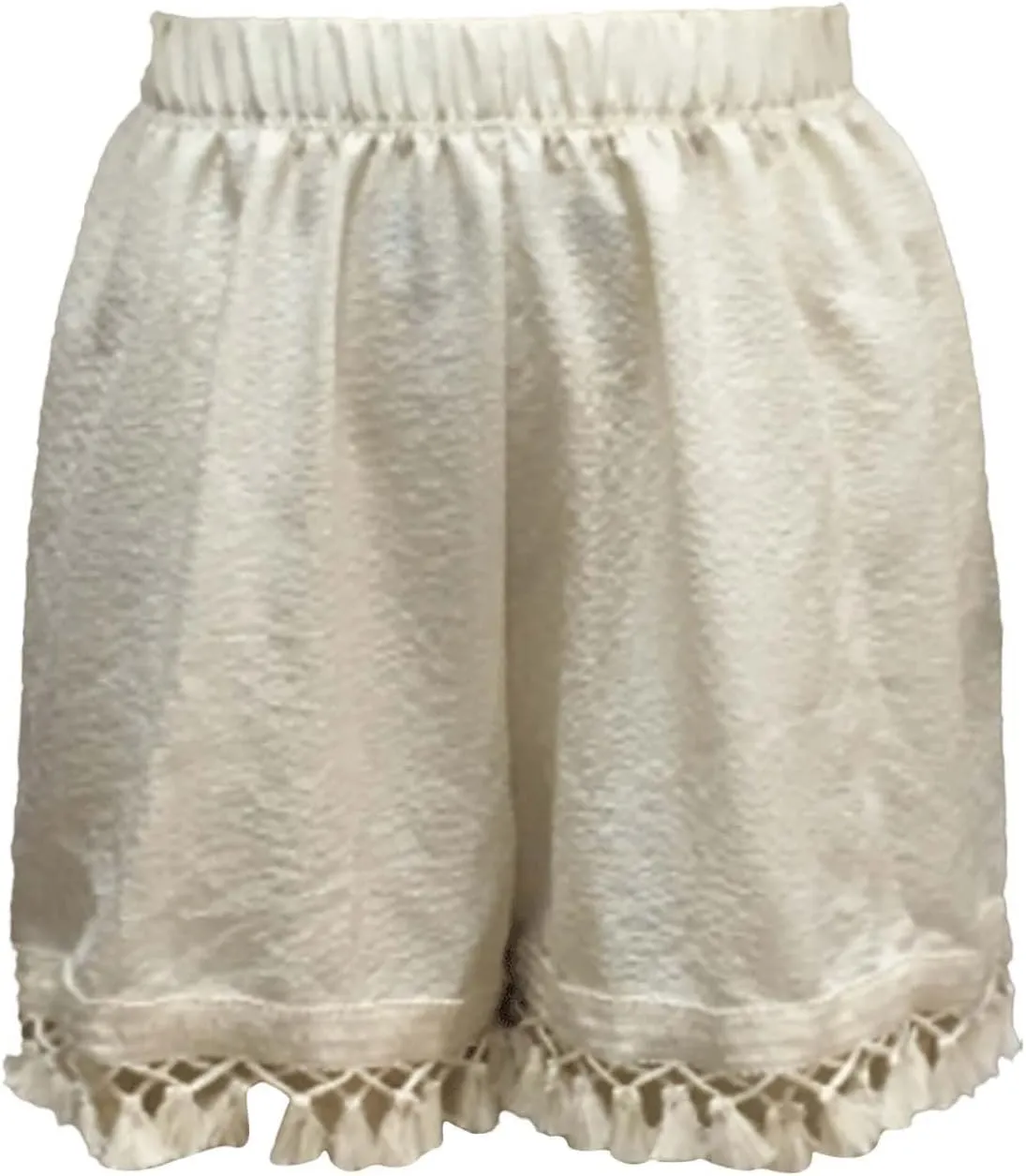 Linen Shorts for Womens Trendy High Waisted Tassel Tiered Shorts Loose Fit 2025 Summer Boho Beach Short with Pockets