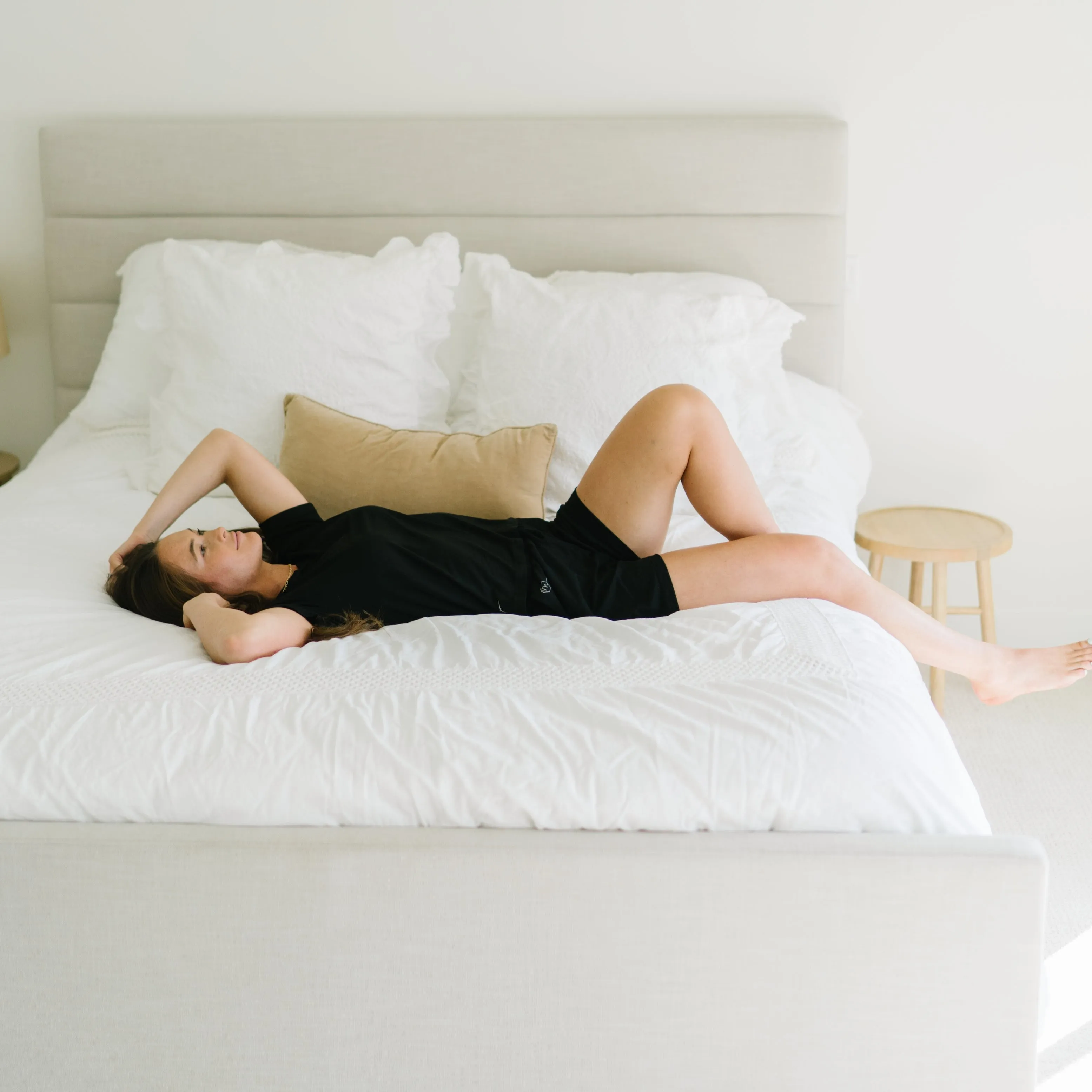 Lounge Premium Pajama Shorts - Black