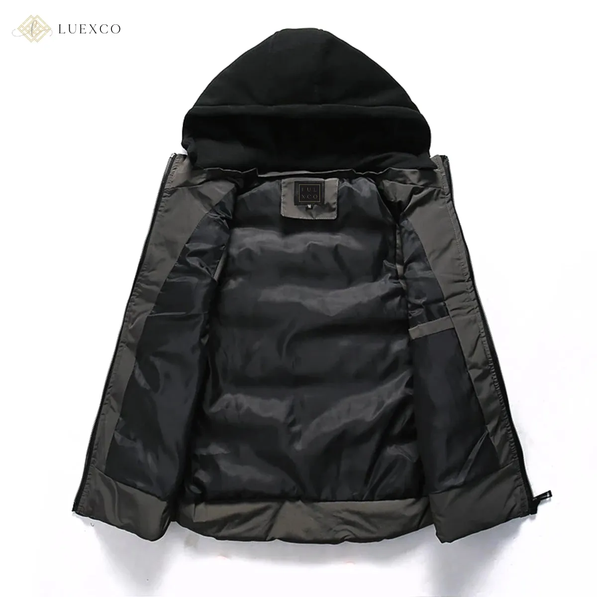 Luexco Men's Hooded Vest Urban Mode