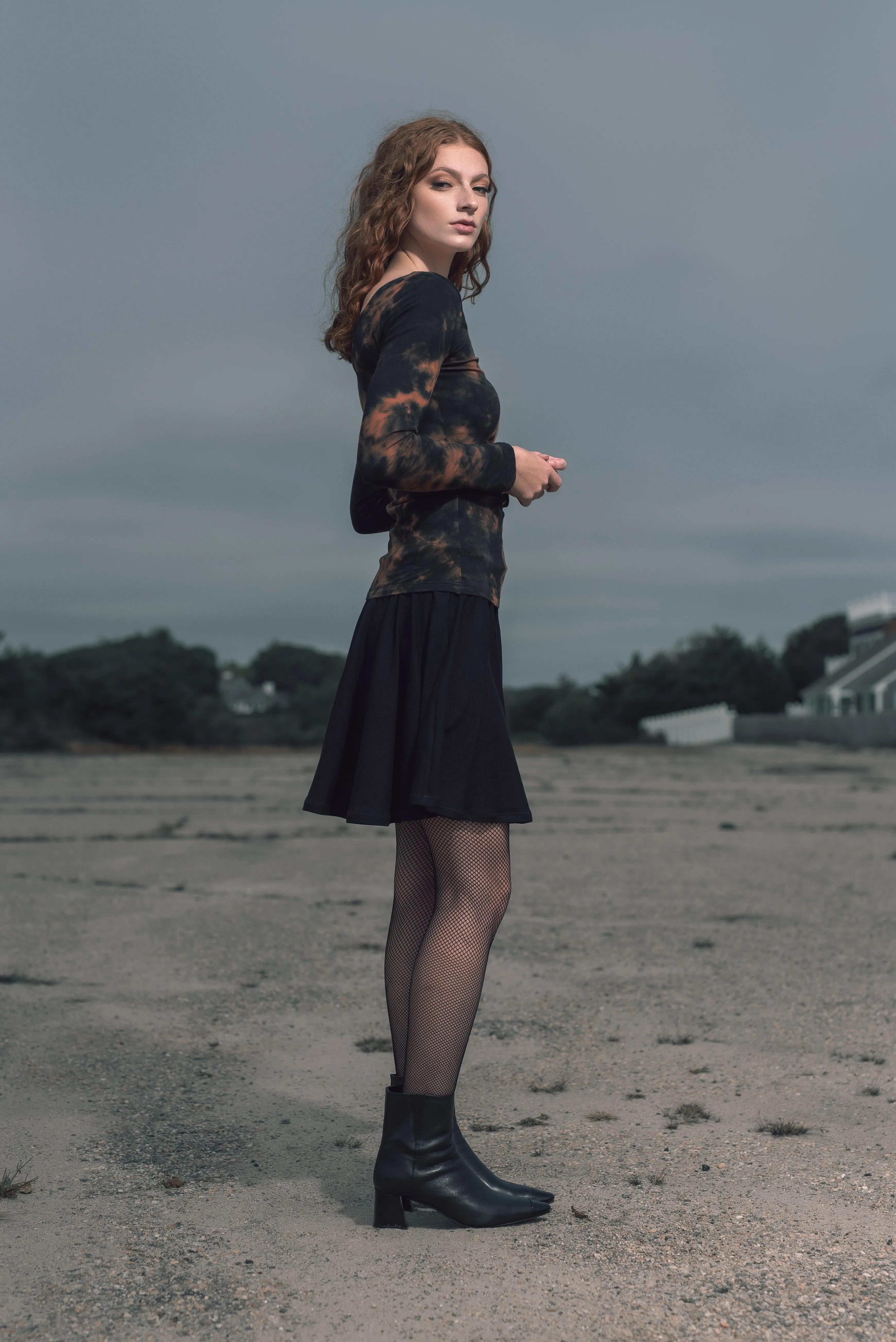 Meadow scoop neck top