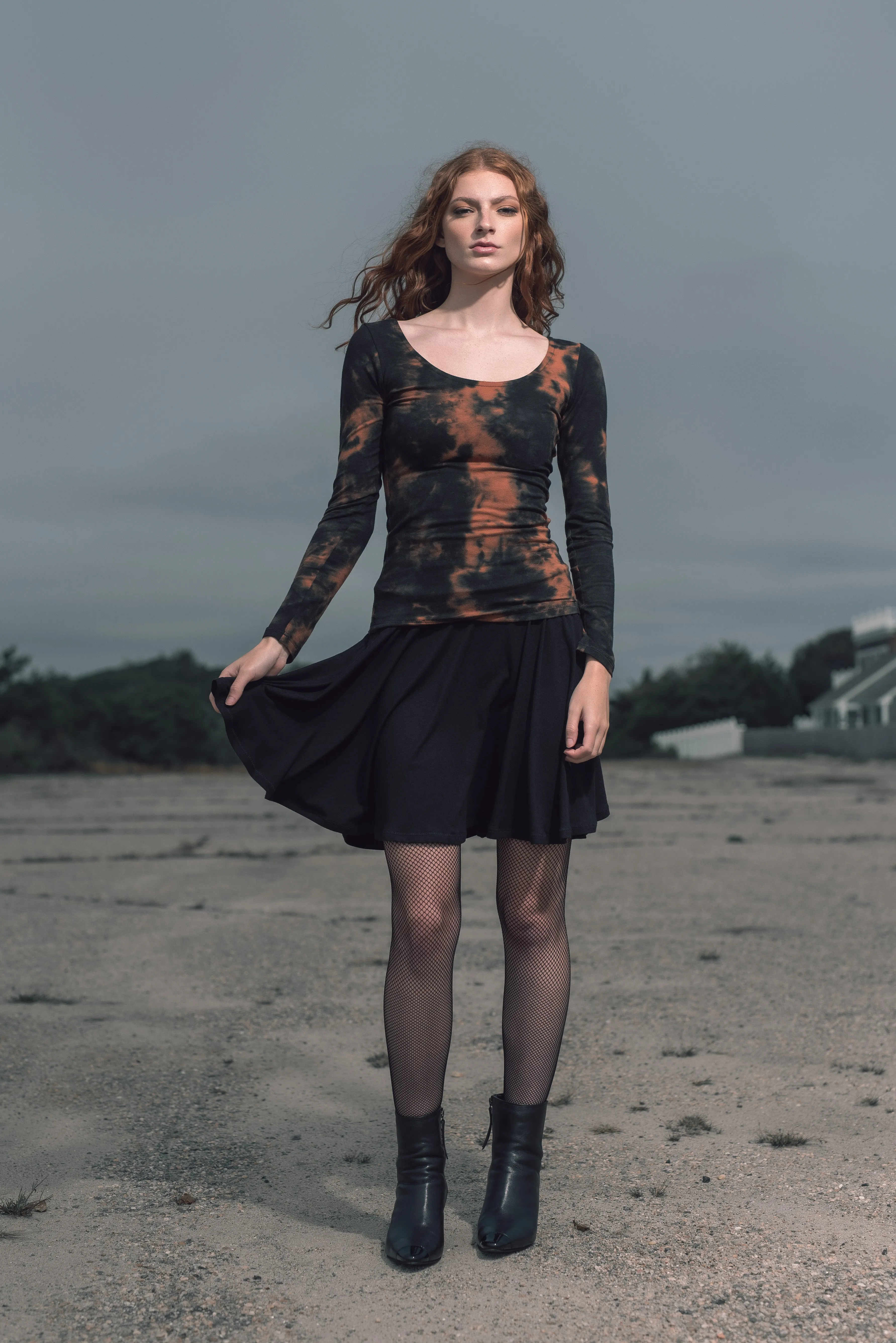 Meadow scoop neck top