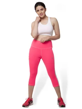 Neon Pink Summer Breeze Capri