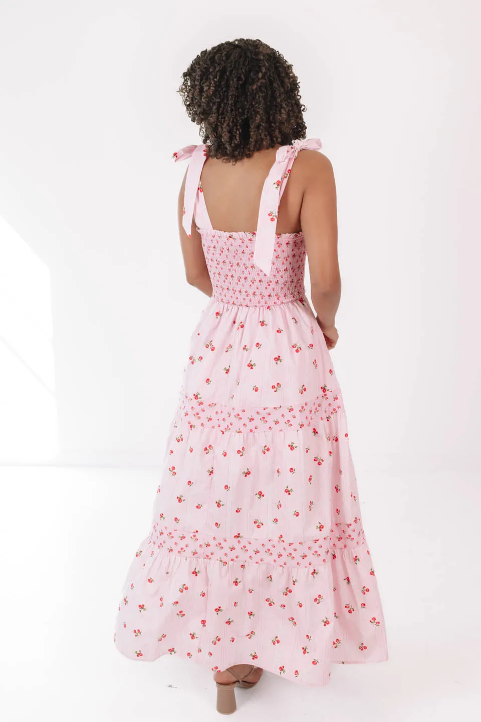 She's So Lovely Maxi Dress - Light Pink