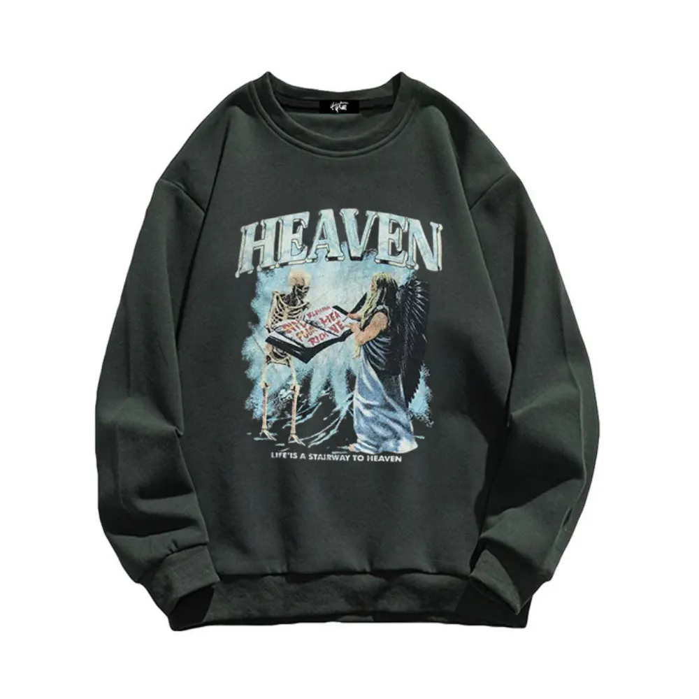 “Urban style skull character niche trendy” Sweatshirt