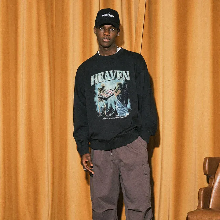 “Urban style skull character niche trendy” Sweatshirt